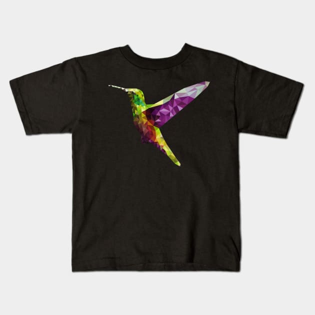 Humming Bird Kids T-Shirt by MKD